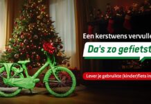 Kerstactie weer van start: doneer je gebruikte kinderfiets