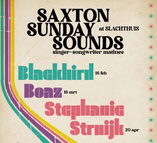 Nieuwe reeks Saxton Sunday Sounds in Slachthuis Haarlem