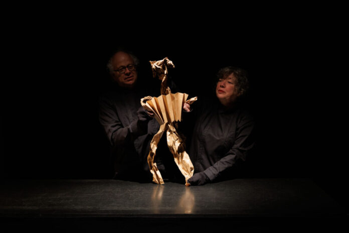 A Paper Life Accordeonist.