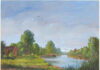 Natuurlijk Haarlem & omgeving – Antoon Erftemeijer en Otto Schilling Antoon Erftemeijer - Aan het Spaarne, 2024, acrylverf op doek