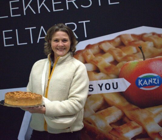 Astrid Peters uit Haarlem is finalist in landelijke appeltaartwedstrijd Astrid Peters, finalist KANZI® appeltaartenwedstrijd.