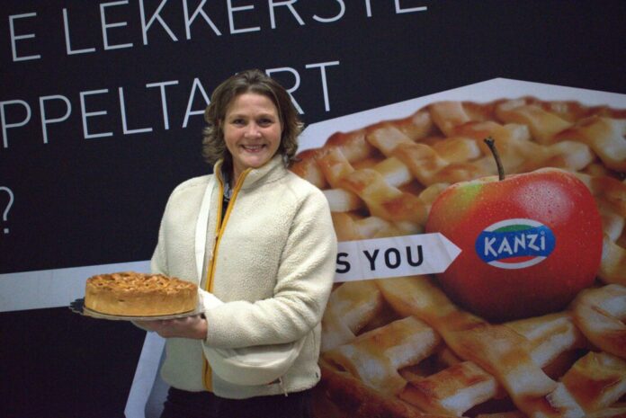 Astrid Peters, finalist KANZI® appeltaartenwedstrijd.