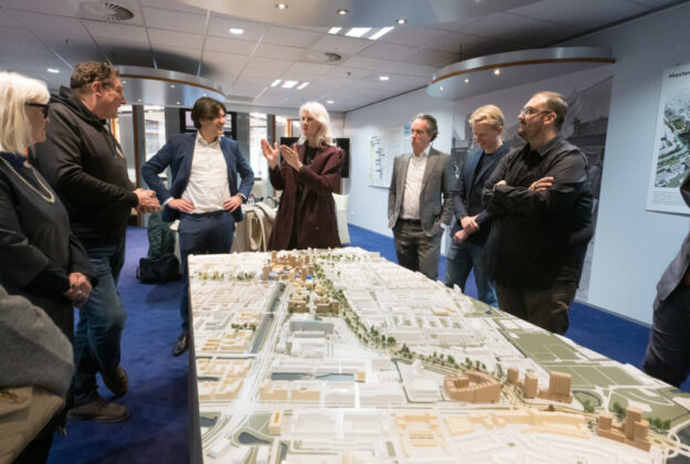 kick-off fase 2 Centrum Schalkwijk met minister Mona Keijzer en wethouder Floor Roduner. Gemeente Haarlem. Fotografie:Jur Engelchor.