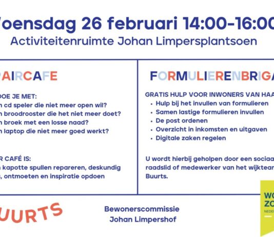 Repair Café & Formulierenbrigade in Haarlem-Noord