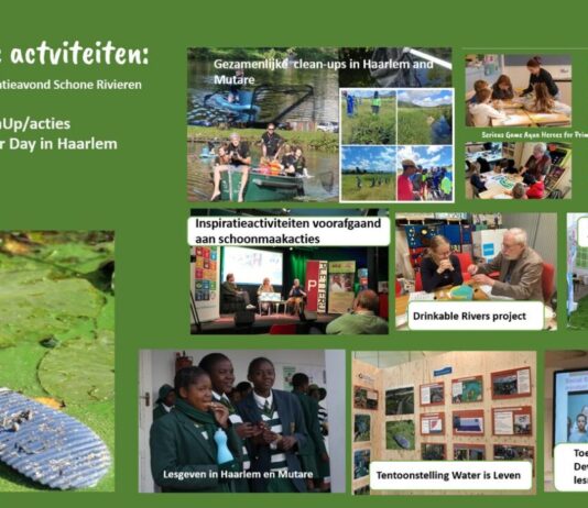 Inspiratieavond Campagne Healhty Rivers Haarlem & Mutare Ingezonden foto.