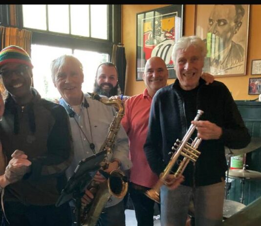 Adam Spoor met Live Jazz in Café Sligting Ingezonden foto Adam Spoor.
