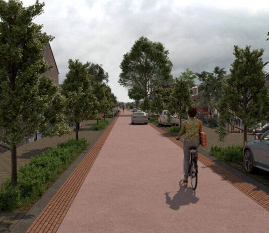 € 52 miljoen provincie voor aanpak lokale risicowegen en doorfietsroutes Fietsstraat Jan van Kuikweg Heemskerk - artist impression.