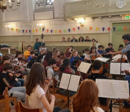Kennemer Jeugd Orkest op symfonische sterkte tijdens succesvolle Scratch! KJO Scratch 2025 (copyright KJO).