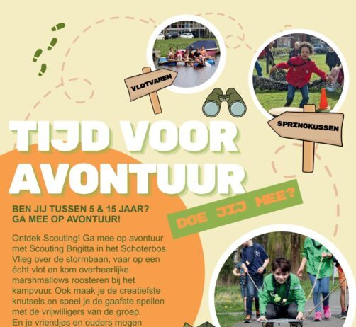 Avonturendag in Schoterbos voor 5-15 jarigen