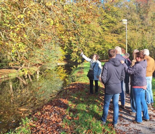 Excursie in Heemstede: van de Herenboeren naar Hageveld Excursie Heemstede Herenboeren. Ingezonden foto IVN Zuid-Kennemerland.