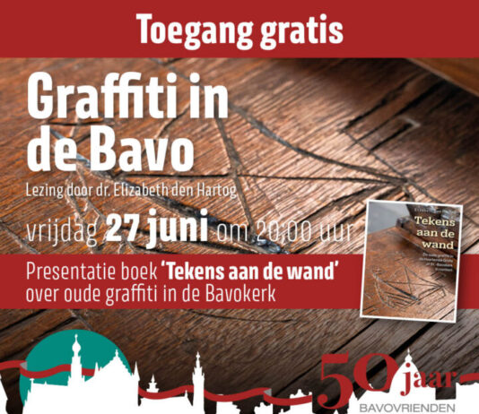 De graffiti van de Bavokerk ontrafeld