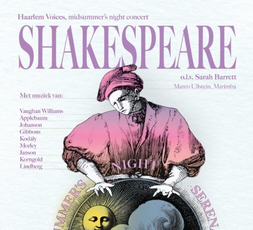 Haarlem Voices verkent poëzie van Shakespeare in concert op 21 juni