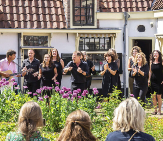 The Big Sing presenteert ‘s werelds beste a capella-ensembles Hofjesconcerten. Fotografie: Johan Kloosterboer.