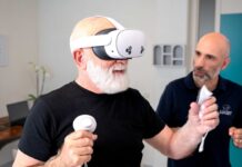 Primeur in Haarlem: eerste brain gym van Nederland traint zowel lichaam als hersenen VR-bril-training, met Gil Suzin.