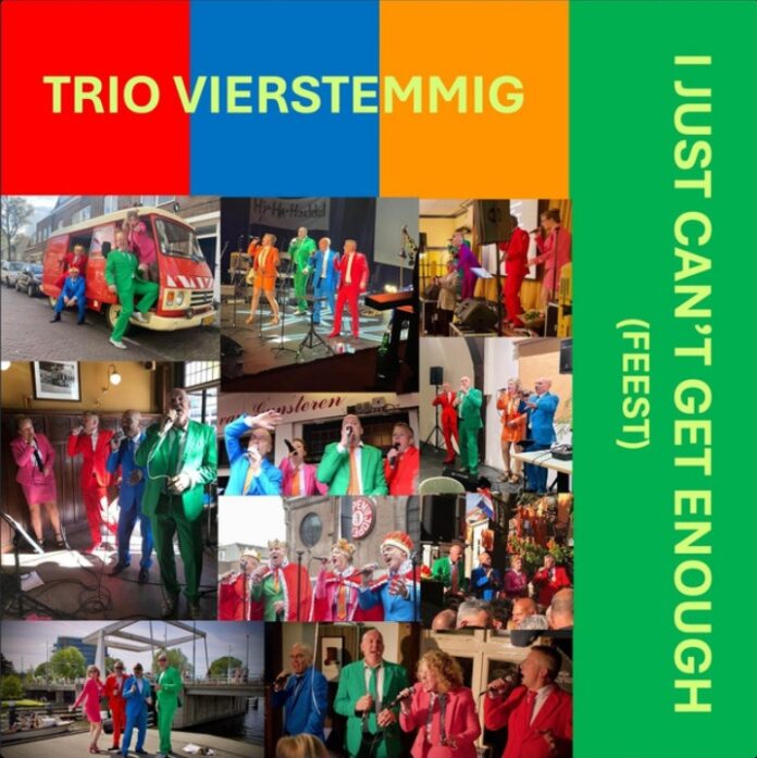 CD single Trio Vierstemmig- I Just can't get enough