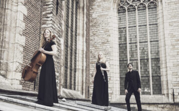 Winnaar Nederlandse Muziekprijs concerteert in Haarlem Chimaera Trio. Fotografie: Foppe Schut.