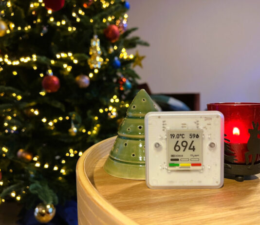 Milieu Centraal vraagt aandacht van Noord-Hollanders voor ventileren tijdens feestdagen CO2-meter in huis - Milieu Centraal.