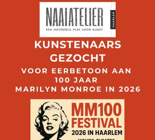 Kunstenaars gezocht voor unieke Marilyn Monroe-expositie in Haarlem