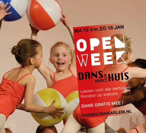 Danshuis Haarlem zet een week lang alle deuren open