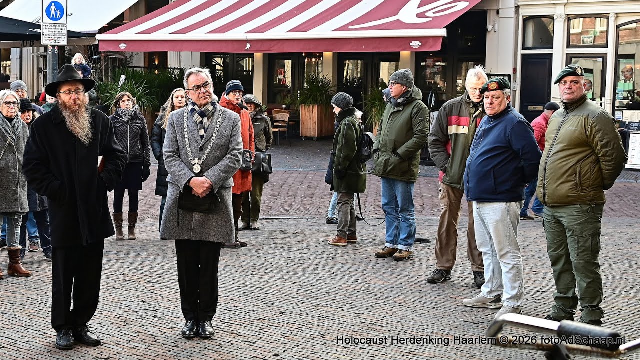 Holocaust Herdenking Haarlem 2026 [Foto's & video] - Haarlem updates