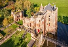 Start nieuw seizoen op Ruïne van Brederode Ruïne van Brederode. Ingezonden foto.