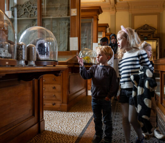 Voorjaarsvakantie in Teylers Museum Op avontuur in Teylers Museum. Fotografie: Franck Doho.