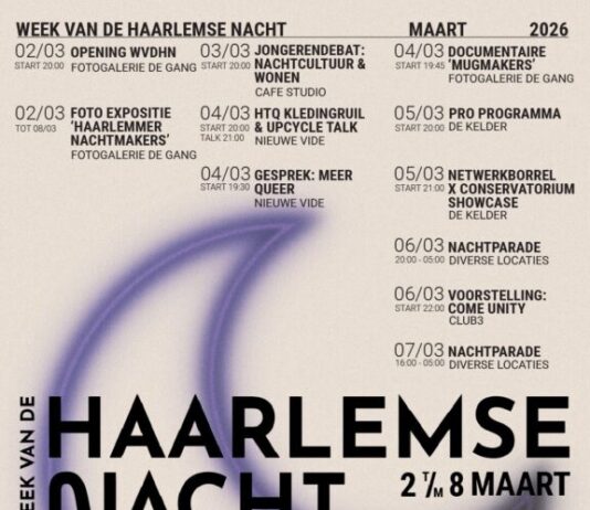 Programma Week van de Haarlemse Nacht 2026 compleet