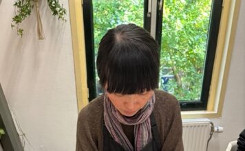 Suminagashi workshop met Japanse kunstenaar Chika Ito in Haarlem