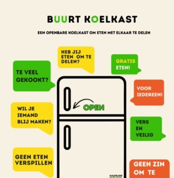 Eerste Buurt Koelkast in Haarlem-Noord helpt verspilling voorkomen