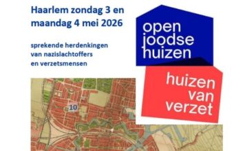 Open Joodse Huizen | Huizen van Verzet in Haarlem op 3 en 4 mei 2026 Open Joodse Huizen 2026.