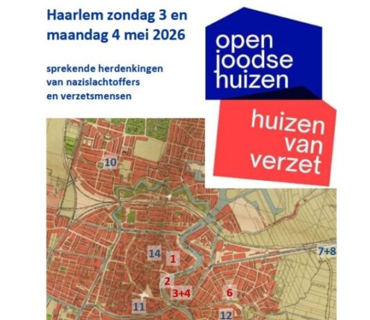 Open Joodse Huizen | Huizen van Verzet in Haarlem op 3 en 4 mei 2026 Open Joodse Huizen 2026.