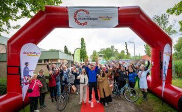 Nationale Doortrapdagen van start Gouda. 18-05-2026. Opening Nationale Doortrapdagen.