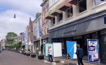 Live tekenen vanaf 15 mei in aanloop naar Stripdagen Haarlem 2026 Live tekenen vorige editie. Fotografie: Hans Goes.