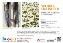 Expositie Galerie De Waag / KZOD (Works on Paper: De natuur als muze)