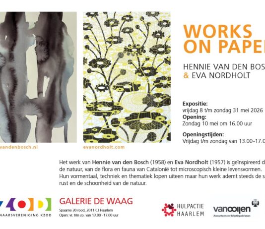 Expositie Galerie De Waag / KZOD (Works on Paper: De natuur als muze)