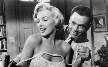 Filmkoepel zet Marilyn Monroe in de spotlight tijdens MM100 Festival The Seven Year Itch - Marilyn Monroe en Tom Ewell in Filmkoepel.