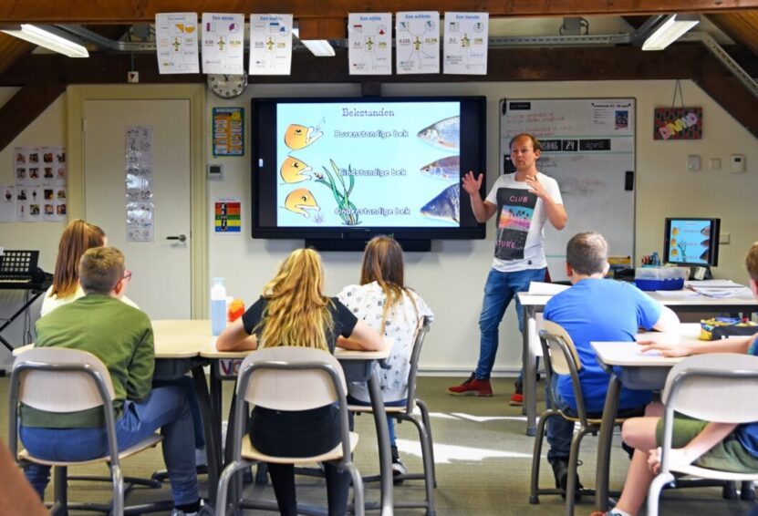 Visles op basisschool OBS de Peppelaar Haarlem