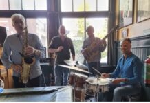 Live Jazz “Spoor-Four” in Café Sligting Ingezonden foto.