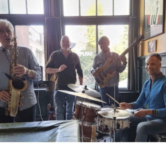 Live Jazz “Spoor-Four” in Café Sligting Ingezonden foto.