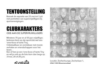 Expositie ‘clubkarakters – ode aan de supervrijwilliggers