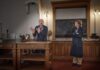 De Lorentz Formule: voor het tiende jaar vonkend theater in Teylers Museum Scènefoto uit De Lorentz Formule. Foto: Bastiaan van Musscher.