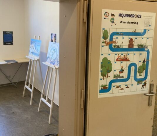 Cartoontentoonstelling Water is leven en voor iedereen