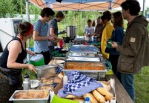 Dansen tussen druiven en courgettes: EcoFest keert terug in verborgen oase aan het Spaarne Ingezonden foto.