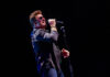 George Michael tribute in Haarlem Rob Lamberti als George Michael. Fotografie: Bruno Holvoet.