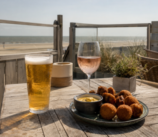 Wat kost dat drankje op het strand? Prijzen van cappuccino en bier flink uiteen in Noord-Holland Ingezonden foto Strandtenten.nl