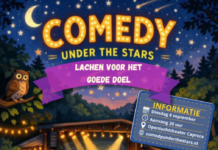 Lachen onder de sterrenhemel voor het goede doel tijdens Comedy under the Stars in Caprera