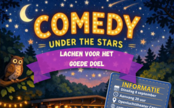 Lachen onder de sterrenhemel voor het goede doel tijdens Comedy under the Stars in Caprera