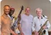 Haarlemse jazzformatie SPOOR-FOUR trapt nieuw seizoen af in Café Sligting Spoor-Four. Ingezonden foto.