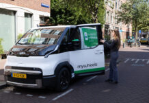 Grote spullen vervoeren: MyWheels plaatst elektrische deelbusjes in Haarlem