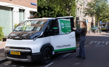 Grote spullen vervoeren: MyWheels plaatst elektrische deelbusjes in Haarlem
